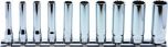 Koken 1/4dr. 12pt. Deep SAE Socket Set, Aerospace, RSAS2305A/10