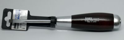 Anex Wood Grip Screwdriver, #180 - 5.5x75 Flat tip