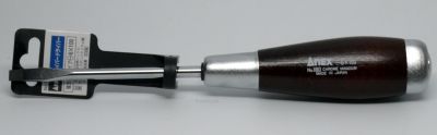 Anex Wood Grip Screwdriver, #180 - 6x100 Flat tip