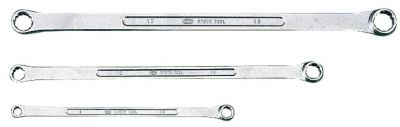 KTC Flat Type Extra-Long Offset Wrench Set, M1603